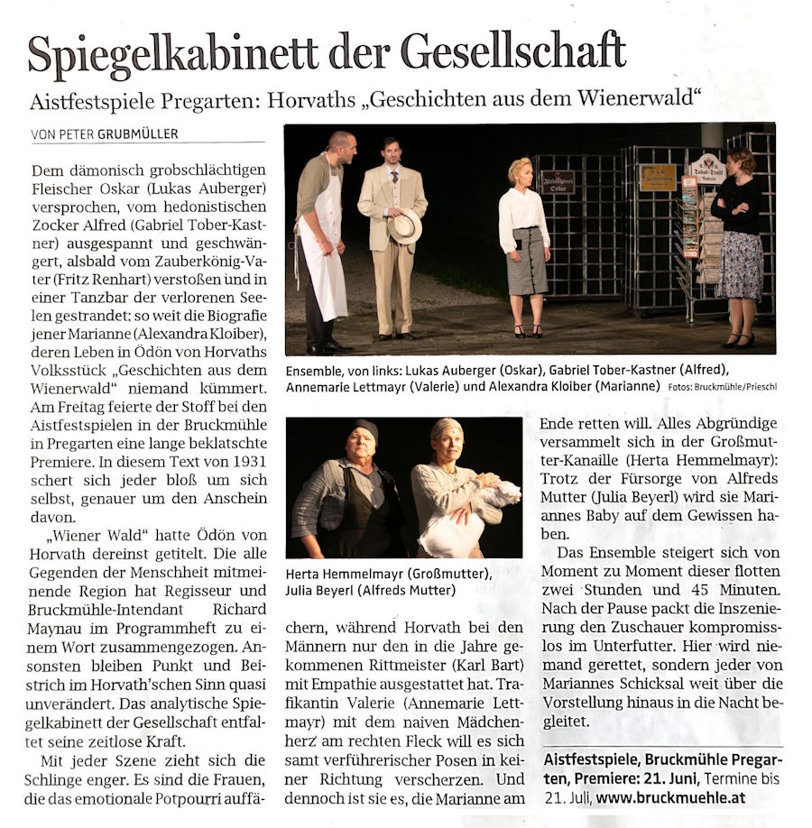 Kritik Geschichten - OÖN